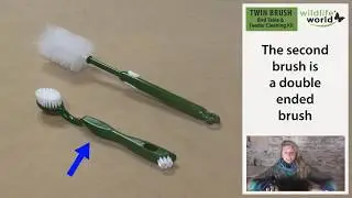 Hygiene Brush Kit - essential for bird tables, feeders and bird baths