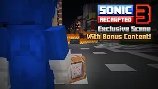 Sonic Movie 3 | Team Sonic VS Shadow Scene in Minecraft! (Surprises at The End!) - RECRAFTED STUDIOS