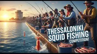 ΠΗΡΑ ΜΕΡΟΣ ΣΤΟ THESSALONIKI EGING COMPETITION!!! @fishingpro.gr.