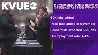 Bureau of Labor Statistics releases December US jobs report