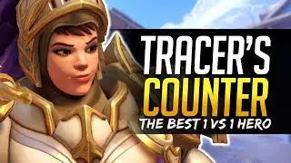 Overwatch THE TRACER HARD COUNTER - Brigitte BEST 1 Vs 1 - Tips and Quick Guide