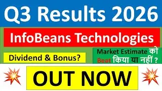 InfoBeans Technologies q3 results 2026 | InfoBeans results today | InfoBeans Share Bonus News today