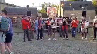 La fanfare de Bellevue &agrave; Bouloire. juin 2024.