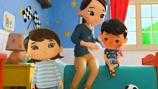 Ollie Feels Sick | Learning About Rest and Getting Better! 🤧💊 | 👼Lellobee - Preschool Playhouse