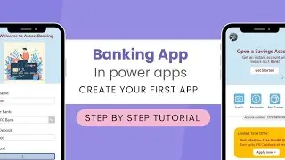 Create your first PowerApps Banking App: Learn to Build from Scratch: Full tutorial