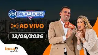 SBT Cidades com Rodrigo Bocardi | Programa completo | 12/08/2026