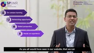 Overview of the SPJIMR Post Graduate Executive Programme in Fintech, Blockchain, AI & Data Science.