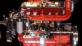 How Diesel  Engine Works? (3D Simulation)