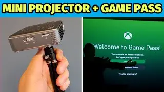 Я использовал крошечный портативный проектор для игры в Xbox Game Pass &mdash; обзор мини-проектора Sentrym L1