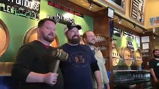 Cascade Brewing Barrel Tapping - Pineapple Rosemary Sour