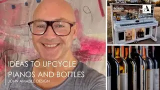 Upcycling Ideas For Pianos And Wine Bottles