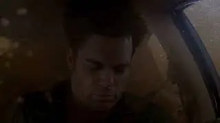 Debra crashes into lake with Dexter inside - Dexter