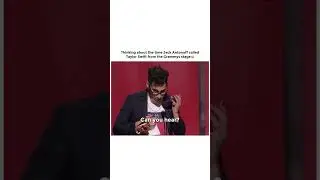 Jack Antonoff CALLS Taylor Swift On The Phone At The Grammys Stage
