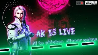 AK IS LIVE #bgmi #live #akislive #battleroyal