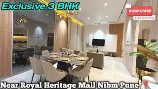 Эксклюзивная 3-комнатная квартира в жилом комплексе Nibm Annexe, Пуна | Площадь 1211 кв. футов | ...