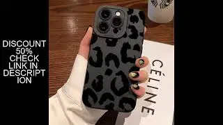 Leopard Design Camera Protective Phone Case for iPhone 16 Cases iPhone 17 Air 15 14 13 12 11 Pro Max