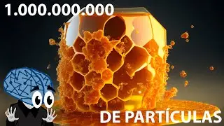 Simula&ccedil;&atilde;o de 1 BILH&Atilde;O de part&iacute;culas
