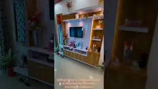 Lcd Panel Design by Decoruss for Brig's Living Room in Palm Villa Ansal Sushant Golf City Lucknow UP