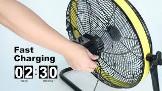 SetPower | Battery Operated Floor Fan