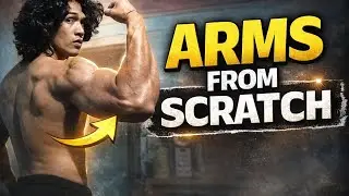 No Gym, No Excuses 💪 | Best Home Arm Workout | Build Arms From Scratch