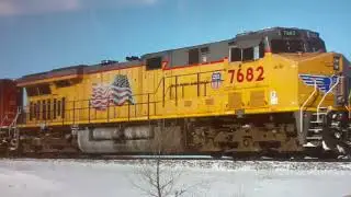 Up 7682 and his horn is broken