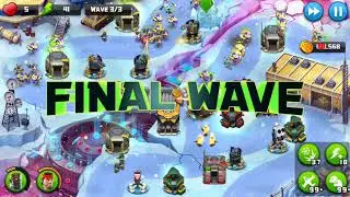 Alien Creeps TD - Challenges Level 46-Frozen Fissure - Hard