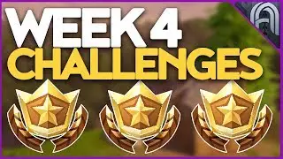 Week 4 Challenges Guide! Season 4 Battle Pass Challenges!!