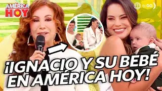 América Hoy: Ignacio Baladán y Natalia Segura nos presentaron a su pequeño hijo Lucca (HOY)
