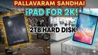📱 “பல்லாவரம் சந்தை Explore – iPad வெறும் ₹2000 😱 | Full Video Part 1”26 September 2025