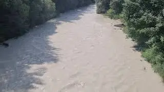 Auf dem Isar-Radweg von Mittenwald zur Isarquelle
