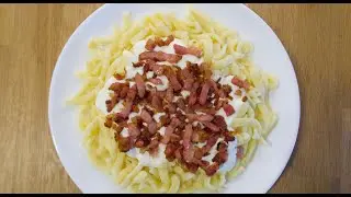How to make Slovak Traditional Halu&scaron;ky Lazy Way | top down cooking style | recipes