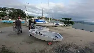 Learn to Sail Boat Subic Bay Light House