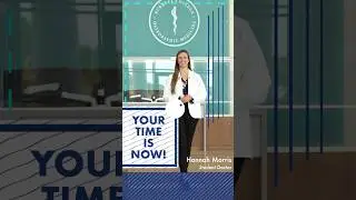 Your Time Is Now!  Join Burrell College:  Hannah M.  #studentdoctor #osteopathic