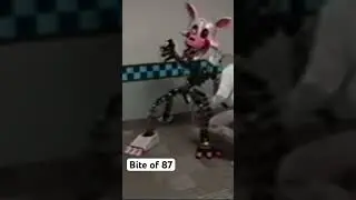 Bite of 87&rsquo; actual footage #fnaf #chica #foxy #mangle