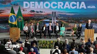 FULL HISTORIC EVENT: Brazil&rsquo;s President Lula Marks 3rd Anniversary of Bolsonaro Coup Attempt | AC15