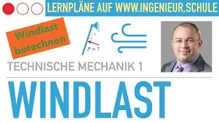 Windlast &ndash; Technische Mechanik 1 &ndash; Stereostatik