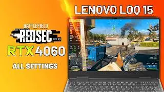 Battlefield REDSEC FPS Test | Lenovo LOQ 15 [RTX 4060]