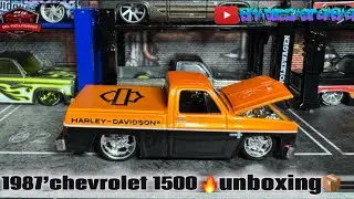 📦UNBOXING: The Rarest 80s Truck Collab? (1987 Chevy x Harley)🔥#diecast #coleccionismo 
