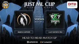 Full Game: Budfox Esports vs Lazy Esports PRO Game 2 Just ML Cup Groupstage | Mobile Legends