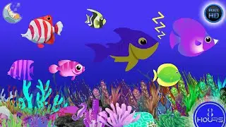 Bedtime Lullabies and Calming Undersea Animation: Music for Babys