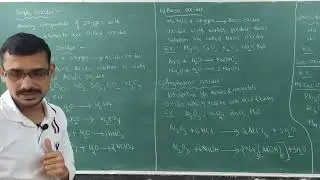 Group 16 Part 4 Various types of oxides