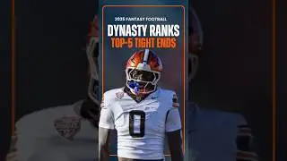 Top 5 ROOKIE Tight Ends for Dynasty Leagues! | Fantasy Football #shorts