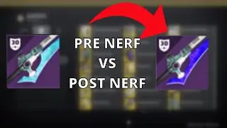 Eager Edge Pre Nerf VS Post Nerf