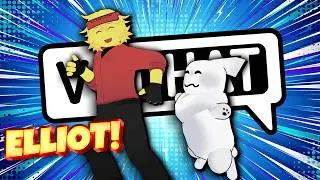 ЭЛЛИОТ И ГАББИ УСТРОИЛИ ХАОС В VRCHAT! &ndash; Смешные моменты (Roblox Forsaken)