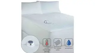 Serta | Smart Heated Waterproof | Mattress Pad | with Safe & Warm Low Voltage Technology