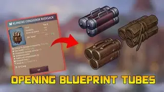 OPENING 100+ BLUEPRINT TUBES | Westland Survival
