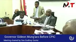 LISTEN TO WHAT SEN OSOTSI ASKED KILIFI GOV ON MALINDI WATER COMPANY!!