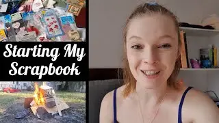 WEEKLY VLOG - STARTING MY SCRAPBOOK