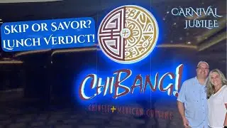Trying ChiBang on Carnival Jubilee | Honest First-Time Review + What&rsquo;s on the Lunch Menu