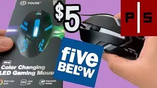 RGB Gaming Mouse for FIVE DOLLARS | Review | Pixel Slayers 4K